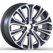 Toyota bicolor diamond-cut velgen 06023 — 15 inch lichtmetalen velg in bicolor