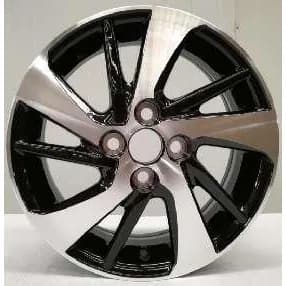 Toyota bicolor diamond-cut velgen 06025 — 15 inch lichtmetalen velg in bicolor