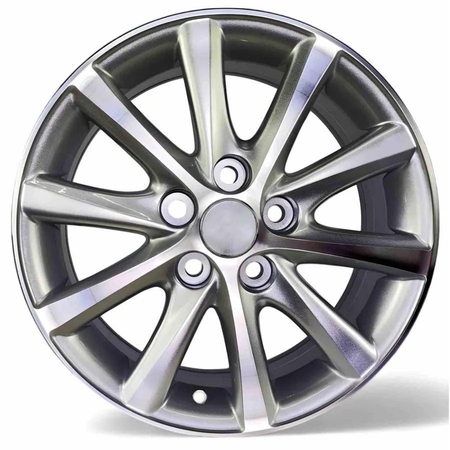 Toyota bicolor diamond-cut velgen 06028 — 16 inch lichtmetalen velg in bicolor