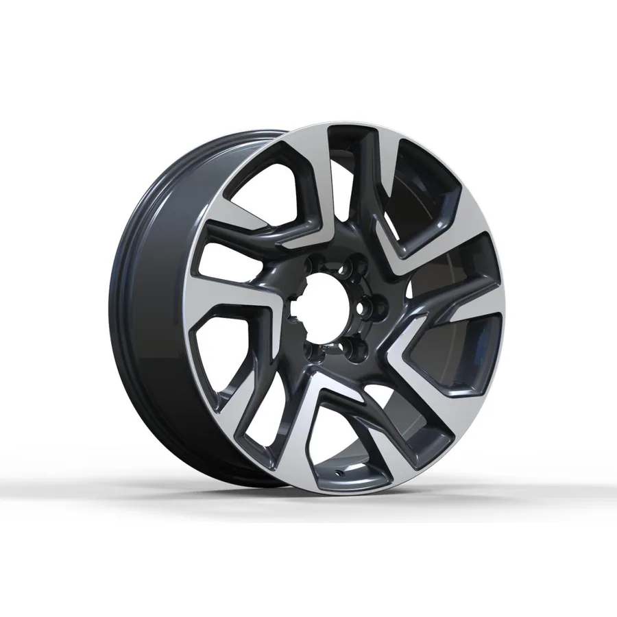 Toyota bicolor diamond-cut velgen 06126 — 15 inch lichtmetalen velg in bicolor