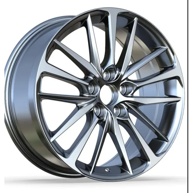 Toyota bicolor diamond-cut velgen 06H7893 — 17–18 inch lichtmetalen velg in bicolor