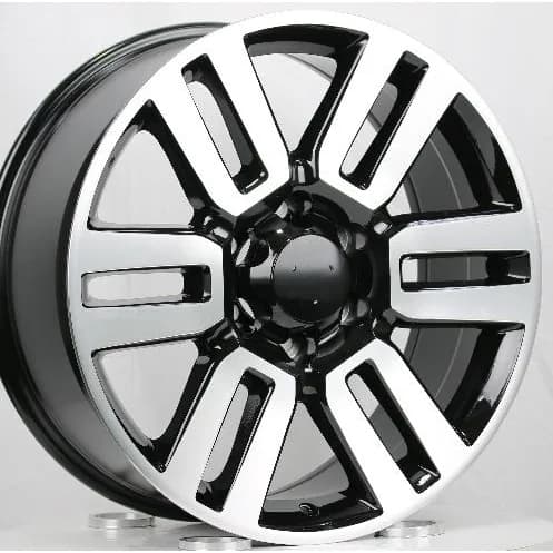 Toyota bicolor diamond-cut velgen SU1218 — 20 inch lichtmetalen velg in bicolor