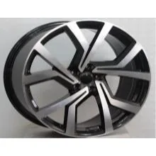 Volkswagen bicolor diamond-cut velgen 11001 — 16–18 inch lichtmetalen velg in bicolor
