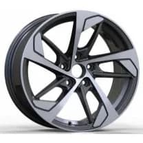 Volkswagen bicolor diamond-cut velgen 11019 — 17–20 inch lichtmetalen velg in bicolor