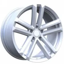 Volkswagen zilveren velgen 11030M1251 — 20 inch lichtmetalen velg in zilver