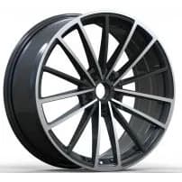 Volkswagen bicolor diamond-cut velgen 11038 — 19 inch lichtmetalen velg in bicolor