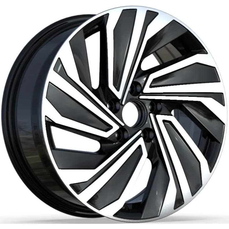 Volkswagen bicolor diamond-cut velgen 11042 — 17 inch lichtmetalen velg in bicolor