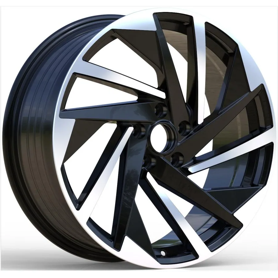 Volkswagen bicolor diamond-cut velgen 11046 — 17–20 inch lichtmetalen velg in bicolor