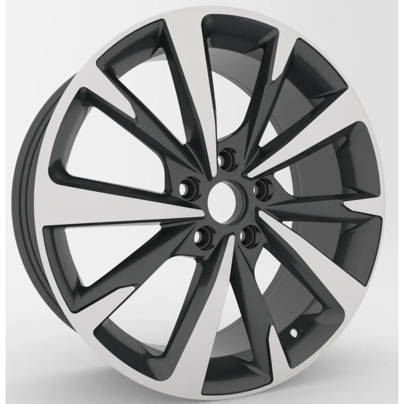 Volkswagen bicolor diamond-cut velgen 11055 — 18 inch lichtmetalen velg in bicolor