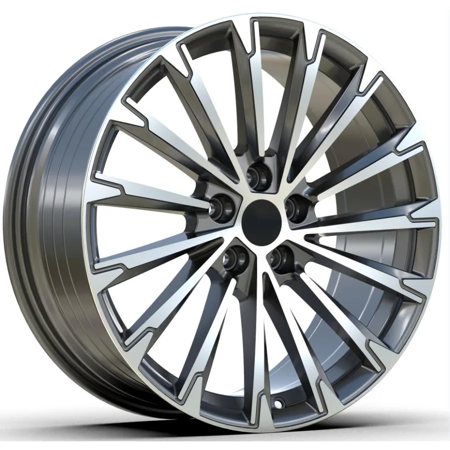 Volkswagen bicolor diamond-cut velgen 11056 — 18–19 inch lichtmetalen velg in bicolor