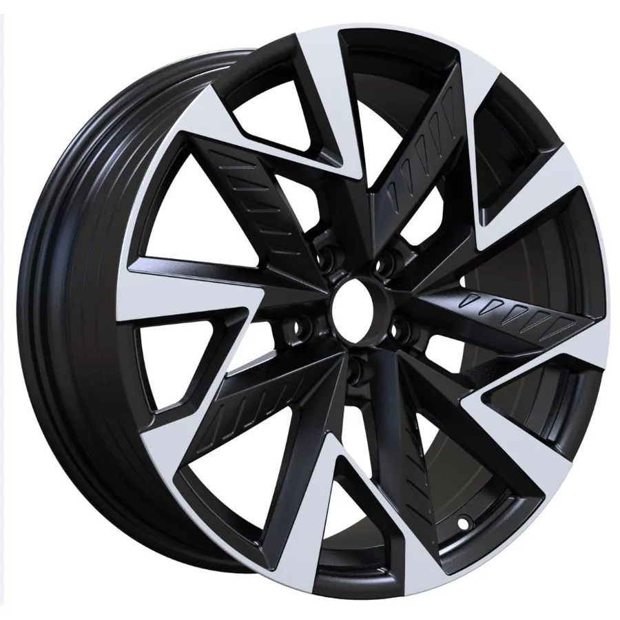 Volkswagen bicolor diamond-cut velgen 11060 — 18–19 inch lichtmetalen velg in bicolor