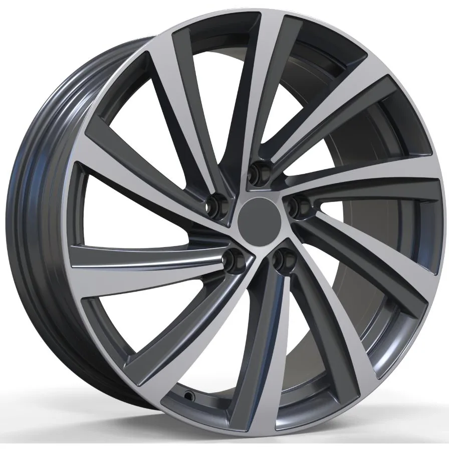 Volkswagen bicolor diamond-cut velgen 11062 — 18–19 inch lichtmetalen velg in bicolor