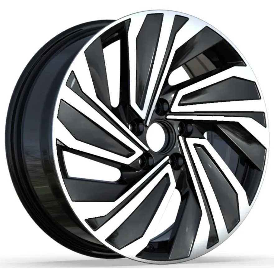 Volkswagen bicolor diamond-cut velgen 11063 — 17 inch lichtmetalen velg in bicolor