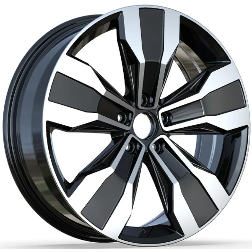 Volkswagen bicolor diamond-cut velgen 11068 — 19 inch lichtmetalen velg in bicolor